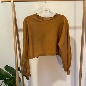 Mustard Long Sleeve Blouse